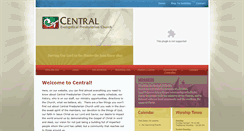 Desktop Screenshot of centralpresb.org