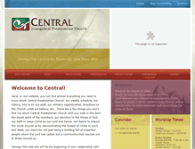 Tablet Screenshot of centralpresb.org